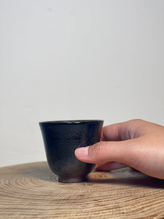[雅器] 柴燒燒製紫砂鈴噹杯