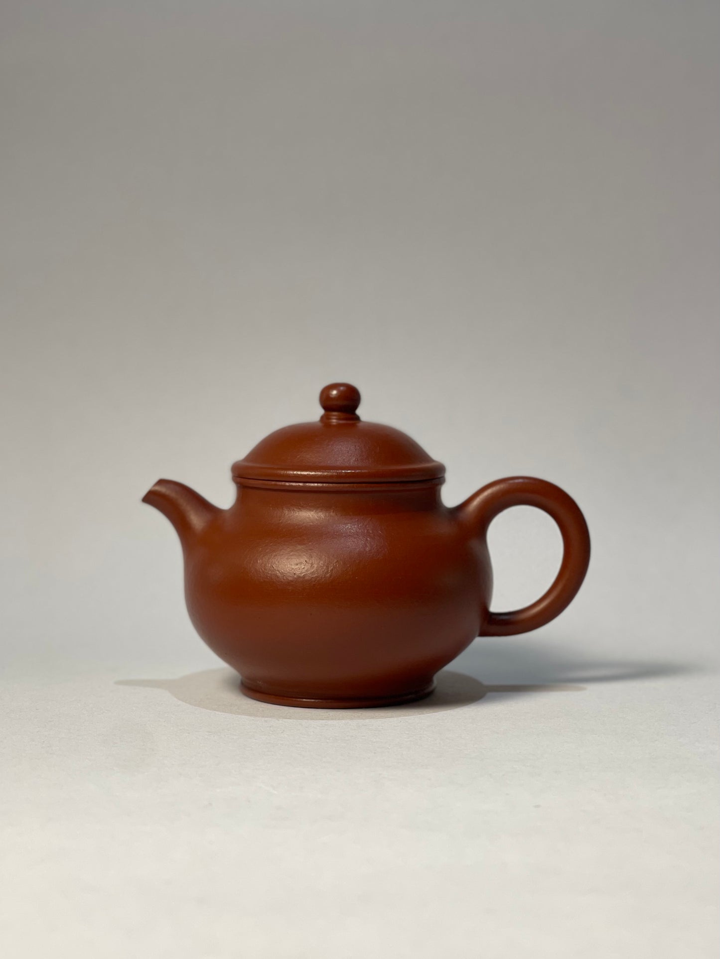 [雅器] 70年代製壺師朱泥掇圓壺