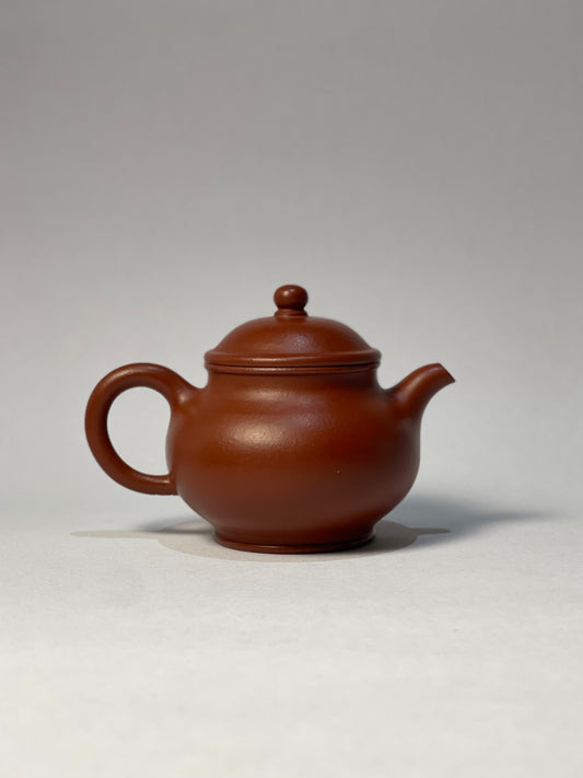 [雅器] 70年代製壺師朱泥掇圓壺